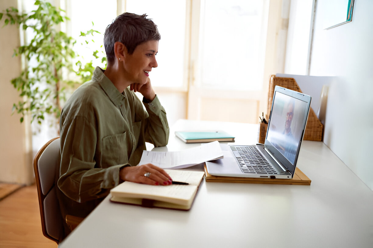 Online training session