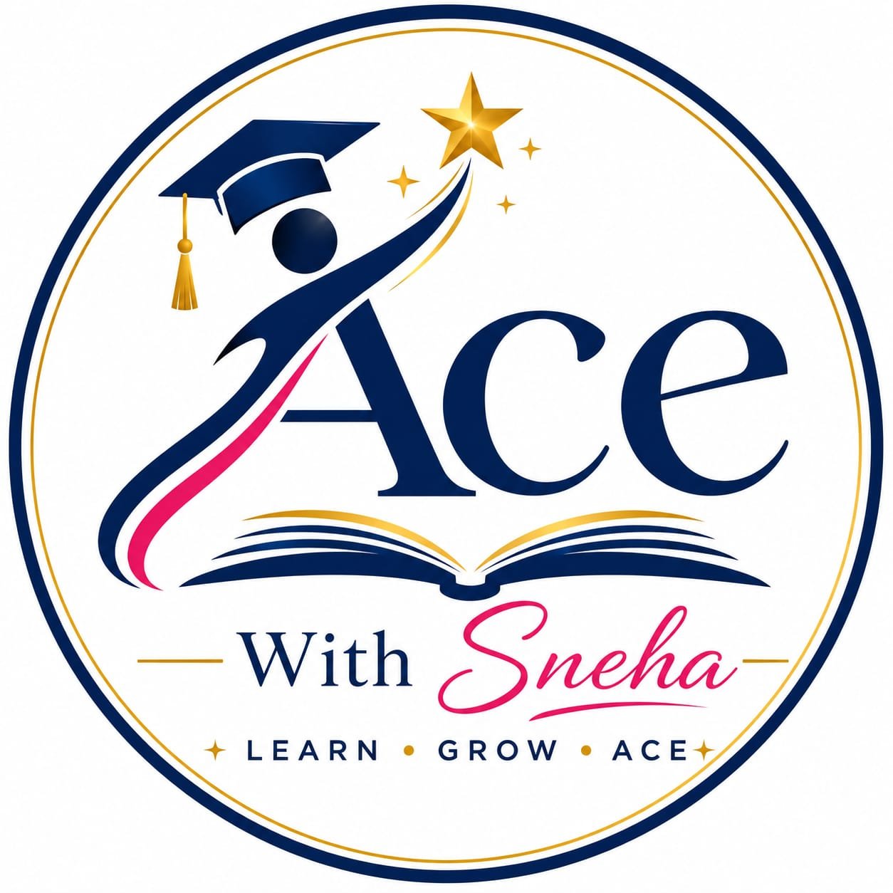 Ace With Sneha Logo